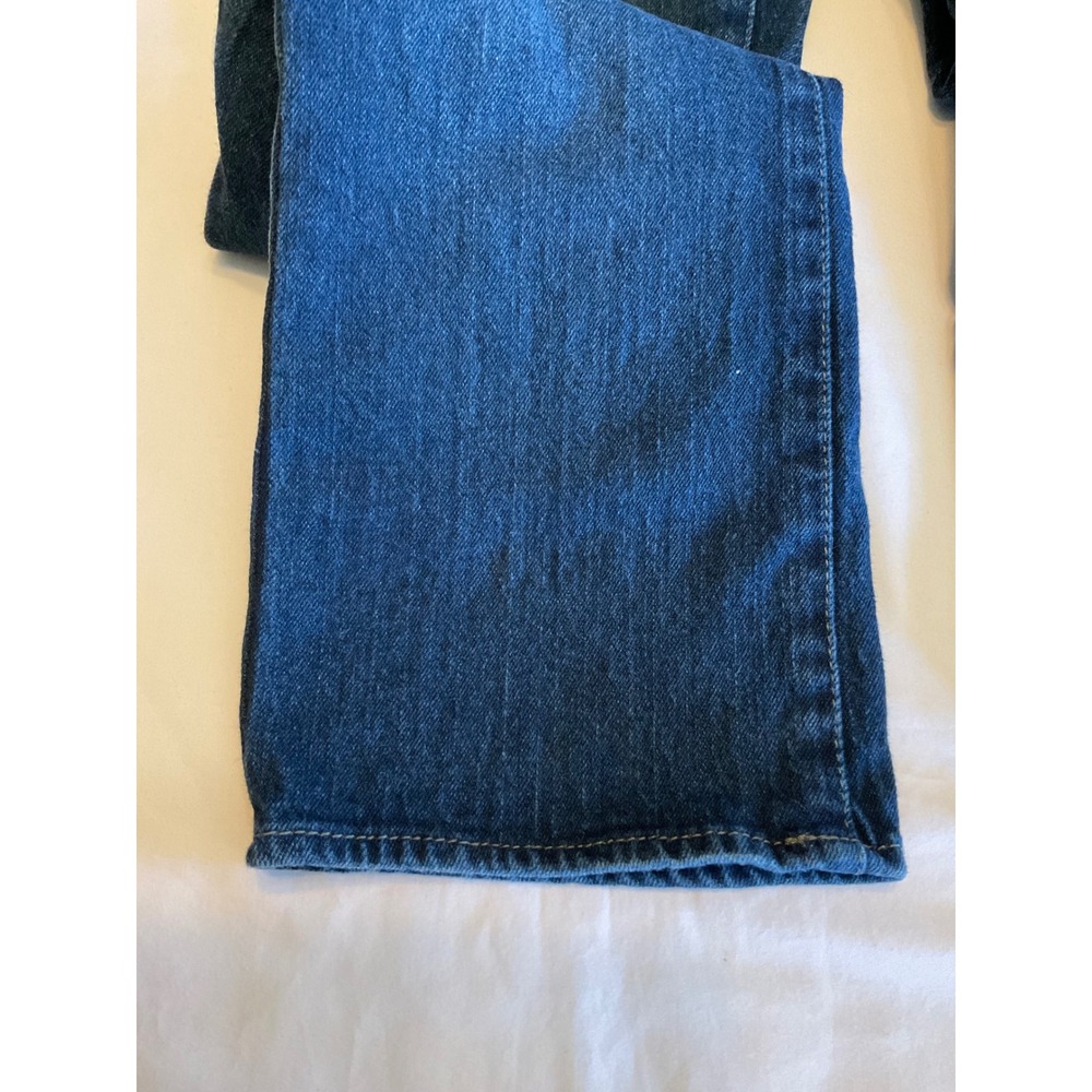 Levis Jeans Slim Straight Medium Wash Plus Size 18 1/2 Blue Denim Pants 1265-830 - Picture 12 of 13